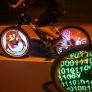 Colorful Bike Wheel Spoke Light Programmable Rechargeable Edition Bicycle Accessories – Multi