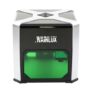 WAINLUX K6 3000mW Laser Engraver WiFi USB Intelligent Control DIY Logo Mark Printer Carver Desktop Laser Engraving Machine – Black EU Plug