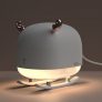 LED Humidifier Light Mini Desktop Bedroom Night Light Spray – White