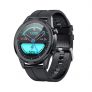 KUMI GT3 Magic Smart Watch Body Temperature Blood Oxygen Fitness Tracker Smartwatch – Black