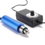 Gocomma X70200 Stepless Speed Control Handheld Mini Metal Electric Grinder Multifunctional Blue Drill Grinding and Engraving 146PCS / Set – Dodger Blue EU Plug