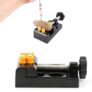 Gocomma Tools Clamping Machine Vise Aluminum Alloy Eight-hole Clamping Machine Nuclear Carving Vise Engraver Hand Twist Drill Accessories + Screwdriver – Multi-A