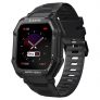 Kospet Rock 1.69 inch Large Screen Smart Watch Heart Rate Blood Pressure SPO2 Monitor 20 Sport Modes Bluetooth 5.0 Three-Proof Outdoor Smartwatch – Black