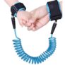 Bébé Enfant Anti Perdu de Sécurité Poignet Lien Harnais Ceinture Corde Laisse Marche Main Bande Bracelet Pour Les Tout-Petits – BLEU