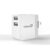 TIEGEM US Plug Universal Dual USB Wall Charger Adapter 2.4A Mobile Phone Charger – White US Plug (2-pin)