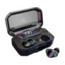 G02 5.0 Bluetooth 9D Stereo Earphone Wireless Earphones Earphones 3300mAh LED Smart Power Bank