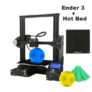 Creality 3D New Ender 3 Ender-3 PRO DIY 3D Printer drucker impresora 3D Self-assemble 220 x 220 x 250mm – France ENDER 3 2 (entrepot FR), ENDER 3+hot bed