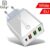 Udyr Quick Charge 3.0 Multi USB Charger plus 18W PD Charger For iPhone Samsung iPad Pro Macbook – White EU