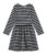 ROBE FILLE EN JERSEY LOURD RAYÉ