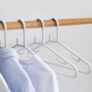 QUANGE 10PCS Cloth Hanger Clothing Organizer Non-Slip Drying Rack Multifunction U-Hook Fixed Holder