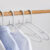QUANGE 10PCS Cloth Hanger Clothing Organizer Non-Slip Drying Rack Multifunction U-Hook Fixed Holder