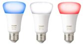 Philips Hue Lot de 3 Ampoules connectées White and Color E27 – Fonctionne avec Alexa