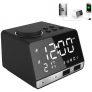 MOZUO K11 Bluetooth Speaker Alarm Clock USB Charging for Phone Portable FM Radio Subwoofer