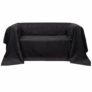 Microsuede Couch Slipcover Anthracite 210 x 280 cm – Black France 210 x 280 cm