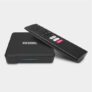 MECOOL KM1 Precious Edition S905X3 Dual-band WiFi Google Certified TV Box with Smart Voice Remote S905X3 Dual-band WiFi – Black 4G 64G EU Plug