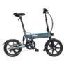 FIIDO D2 Shifting Version Variable speed Folding Moped Electric Bike 7.8Ah 16in Wheel From Poland – Dark gra