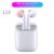 I13 TWS Bluetooth Headset Touch Operation Casque Bluetooth stéréo et microphone – Blanc – blanc Chine