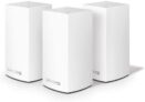 Linksys Système Wi-Fi Mesh Multiroom Velop VLP0103 (Wi-Fi AC3600 / extension Wi-Fi pour encore plus de portée, contrôle parental, pack de 3, portée de signal jusqu’à 400 m2, blanc)