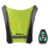 Venilu – Dossard Gilet LED Clignotants – 3 Modes de Contrôle – Bretelles Ajustables – Télécommande sans-Fil pour Cycliste Velo Moto Joggeur Marcheur Sac Ecole
