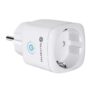 Prise Intelligente Wifi Compatible avec Alexa,Google Home, et,IFTTT, SLITINTO Mini Connectée Smart Outlet avec Télécommande, moniteur d’énergie, Régler l’Horaire, Aucune Hub Requis, 16A