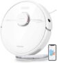 Dreame D9 Robot Aspirateur Laveur 2 en 1, Alexa, Wi-FI, avec Navigation Intelligente, 3000 Pa Puissance d’Aspiration, Silencieux, Poils d’animaux, Sol Dur, Tapis