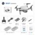 Mini RC Drone with 4K HD Camera WiFi FPV UAV Aerial Photography Helicopter Foldable LED Light Quadrocopter Quality Toy AOSST – NO camera Gray