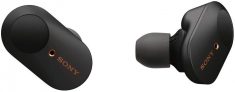 Sony WF-1000XM3 Écouteurs sans fil Bluetooth à Réduction de Bruit True Wireless avec boitier de rechargement compatibles iOS et Android, Noir, avec Amazon Alexa Intégrée