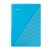 Disque Dur Externe Portable avec Sauvegarde Automatique et Protection par Mot de Passe, 2 To Bleu WD My Passport