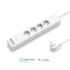Koogeek Capteur de Porte Capteur de Porte/fenêtre Compatible Apple HomeKit Pas de concentrateur Batterie remplaçable Accès à Distance Retardateur pour fenêtres et armoires Blanc