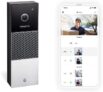 Sonnette avec vidéo intelligente Netatmo, HD 1080p, communication bidirectionnelle, détection de personnes