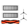 Accessories for XIAOMI Mijia Roborock S50 S51 S55 Sweeping Vacuum Cleaner Main Brushx1 Side Brushx2 Filterx2