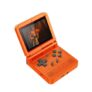 POWKIDDY V90 Flip Retro Game Console 3-inch IPS Screen Dual Open System Game Console PS1 Kids Gift – Red