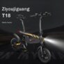 ZIYOUJIGUANG T18 Vélos Pliables Vélos Électriques