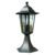 Dark Green/Black Aluminum Garden Lamp