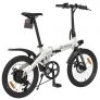 Himo Z20 Fold Electric Bicycle 36V Lithium Battery 250w High Speed Motor Urban Folding Electric Power-assisted EBIKE – White Germany （entrepot DE)