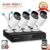 YESKAMO 1080P Système Caméra de Sécurité Sans Fil avec 4CH NVR et 4 Cameras WIFI HD 2.0 Mégapixels + HDD 2To