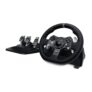 Logitech G920 Driving Force Volant de Course avec Pédales, Retour de Force Réaliste, Palettes au Volant en Acier Inoxydable, Volant en Cuir, Rotation du Volant à 900°, Prise EU, Xbox One/PC/Mac – Noir