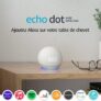 Echo Dot (4e génération), Enceinte connectée avec horloge et Alexa