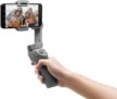 DJI Osmo Mobile 3 Prime Combo – Kit Stabilisateur de Cardan 3 Axes avec Care Refresh, Compatible avec iPhone et Smartphone Android, Design Portable, Prise de Vue Stable, Contrôle Intelligent, Trépied