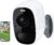 Camera Surveillance WiFi sans Fil HD 1080P, Batterie Rechargeable Intégrée, Vision Nocturne, Etanche IP65