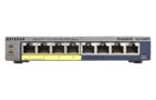 NETGEAR Switch Ethernet Gigabit 8 Ports 10/100/1000 mbps (GS108PE) Smart Manageable plus PoE, 4 Ports PoE 53 W