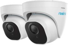 Reolink 2 Pièces 8MP Caméras de Surveillance Extérieure PoE avec Détection Personne/Véhicule, Caméra IP Etanche IP66, Time Lapse, Fente pour Carte Micro SD, Vision Nocturne IR, Support Audio, RLC-820A