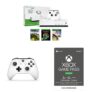 Pack Console Microsoft Xbox One S All Digital + Xbox Manette sans Fil + Xbox Game Pass Ultimate 3 Mois