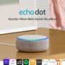 Echo Dot (3ème génération), Enceinte connectée avec Alexa, Tissu sable