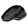 Logitech MX Master Souris sans Fil, Bluetooth ou 2,4 GHz avec Nano-Récepteur USB Unifying, Suivi sur Toute Surface 1000 PPP, 5 Boutons, Version Amazon, Compatible avec PC/Mac/Portable – Noire