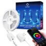 Lumary Ruban LED WiFi 5M 5050 RGB Bandeau LED, 16 Millions de Couleurs Bande LED, Sync avec Musique, Travail avec Alexa Google Home et IFTTT, APP Télécommande