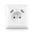 Prise Murale avec 2 Ports USB 2.8A Kaifire