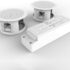 WE.LOCK Serrure de Porte biométrique Intelligente à Empreinte Digitale,Serrure Connectée,cylindre empreinte digitale,Serrure digitale,avec RFID carte,Connexion Bluetooth Wi-Fi