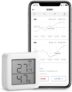 SwitchBot Thermomètre Hygromètre sans fil Capteur d’humidité et de température avec Alertes, pour Cave à Cigare et Guitare, SwitchBot Hub Plus/Mini Compatible avec Alexa, Google Home, HomePod, IFTTT