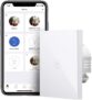 Interrupteur Connecté WiFi, Interrupteur Intelligent Compatible avec Alexa, Google Home et SmartThings, Interrupteur Mural Tactile avec Commande Vocale et Contrôle à Distance